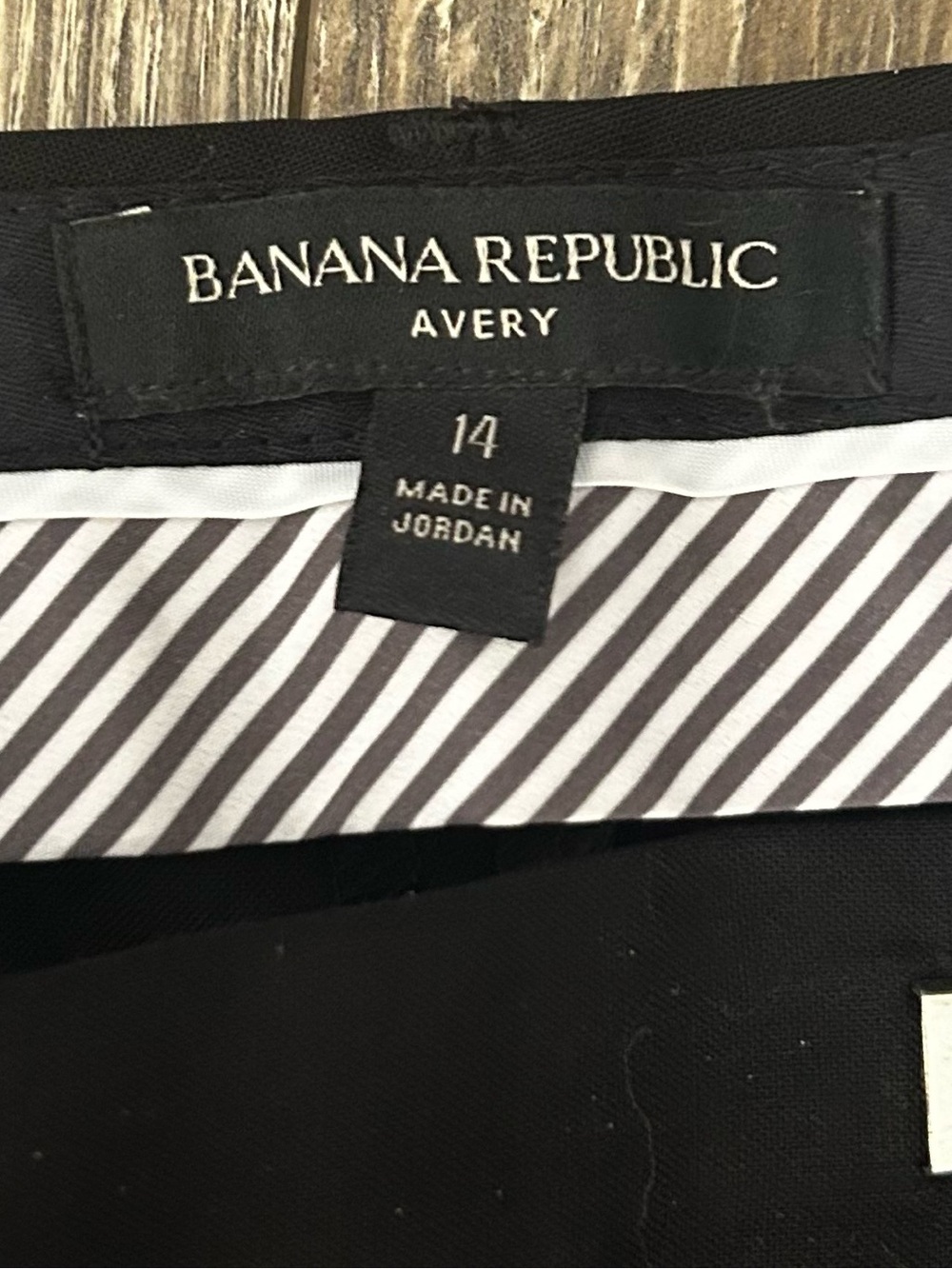 Banana Republic Avery Trouser Work Pants Size 14 - Picture 6 of 7